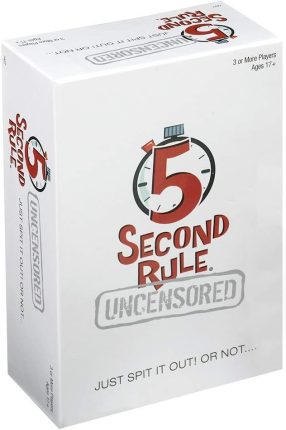 PlayMonster 5 Second Rule Uncensored - Fun Card Game for Game Night with Friends - for Ages 17 and Up