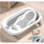 Foldable baby bathtub with seat thermometer - Image 2