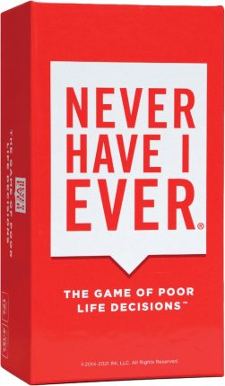 Never Have I Ever Card Game Party Game of Poor Life Decisions - Ages 17 and Up – The Classic Viral Hilarious and Funny Icebreaker for Adults - 4-12 Players