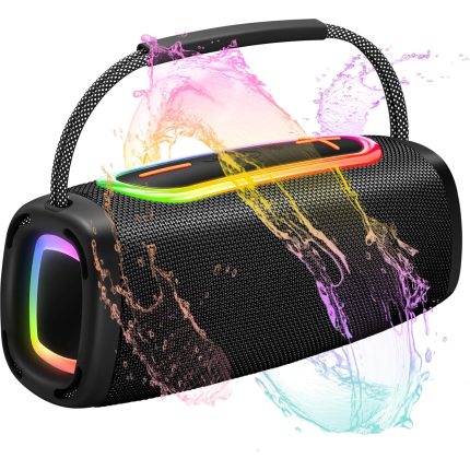 Portable Bluetooth Speaker with Handle & with RGB Multi-Color