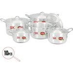 SK Cookware Smart 10 Piece Set