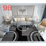 3D Printed Lightweight Mat (1.5m by 2m)- Grey & Black