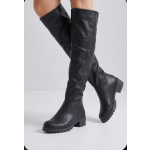 Over the knee boots - Matte Black