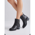 Block Heeled Ankle Boot