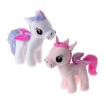 Bulk Pack x 2 Plush Unicorn Ornament 30cm