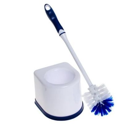 Bulk Pack 2 x Toilet Brush With Stand 40cm
