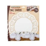 Bulk Pack 5 x Hillhouse Paper Doilies 27cm Dia, Pack 10