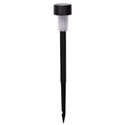 Solar Garden Pathway Light 35cm Plastic (Set Of 5)