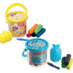 Bulk Pack 10 X Play Dough Bucket with Dough and Accessories