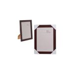 Bulk Pack 3x Picture-Frame Wooden Mahogany Certificate