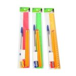 Bulk Pack 10 X Stationery Back-To-School Set