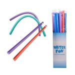 Assorted Water Play Pool Foam Noodles - 4-Pack - 150cm Length