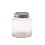 Storage Jars with Stainless Steel Lid - 155ml (Pack of 8)