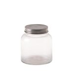 Storage Jars with Stainless Steel Lid - 80ml (Pack of 8)