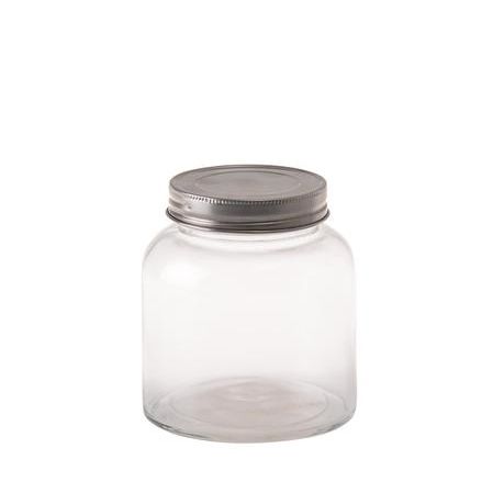 49749121-1-pdpxl Storage Jars with Stainless Steel Lid - 80ml (Pack of 8) - Image 1