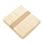 50 Piece Ice Cream Sticks - Plain (Set of 5)