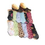 Assorted Sheer Breathable Secret Socks - Pack of 12