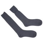 Schoolwear Specialist Long School Socks - Grey (Size: M)