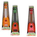 Bulk Pack x6 Assorted 35cm Fruit Musical String Guitar