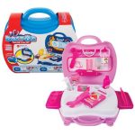Bulk Pack x 2 Play-Set Doctor Set With storage Box