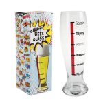 Bulk Pack x 2 Beer-tumbler Glass Beer-o-meter