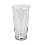 Bulk Pack x 2 Vase Glass Florist Tapered 30cm Clear