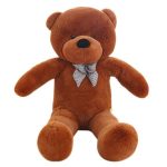 Giant Cuddly Plush Stuffed Bear - Dark  Brown - 60cm