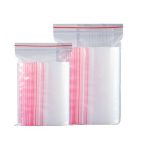 500 Plastic Zip Lock Grip Bags 150mm x 180mm