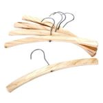 Bulk Pack 8 x Wooden Coat Hangers - 5 Piece Kiddies
