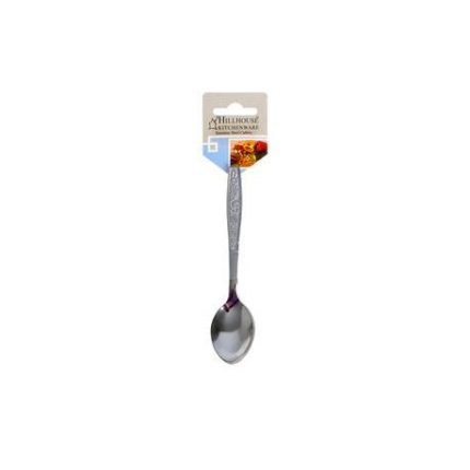 Bulk Pack 8 x Rose Pattern Teaspoons - Pack of 4
