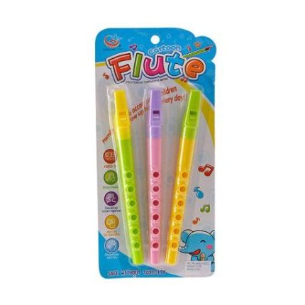 Bulk Pack 5 x Musical Flute - Set of 3 22cm