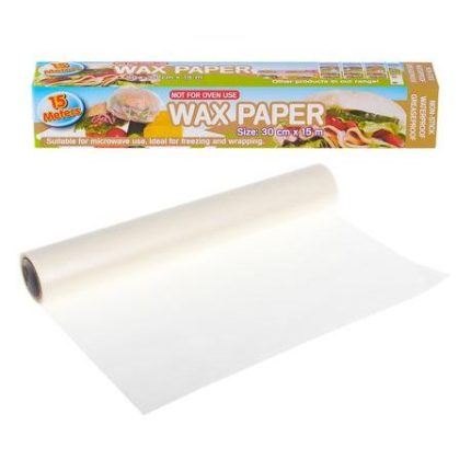 Bulk Pack 5 x Wax Paper 30cm x 15 metre