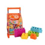 Bulk Pack 5x Building Blocks Storage 86pc Trolley Bag