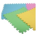 Bulk Pack 5x Educational Eva Mat 4 Colours Mixed 60x60cm