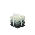 5 Pack Cotton Face Cloths Multicolour