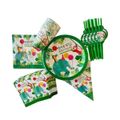 Kids Jungle Theme Party Pack Tableware - Serves 10 - 1 Pack