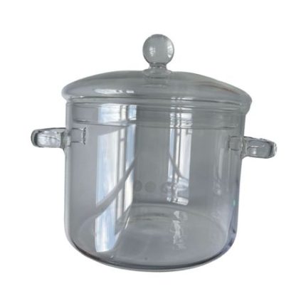 Borosilicate Glass Pot