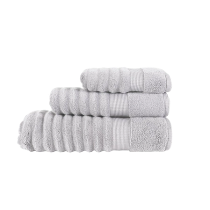 Grey Twist Ripple Towel