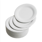 Premium 22.8cm Disposable Paper Plates - 300 Piece