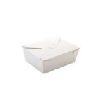 Chinese Disposable Paper Lunch Box No 8 - 50 Pack