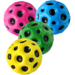 Moon Shaped Space High Bouncing Ball 9cm - Set Of 4