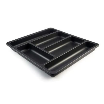 Moulded Cutlery Tray - Charcoal - W496MM X 450MM