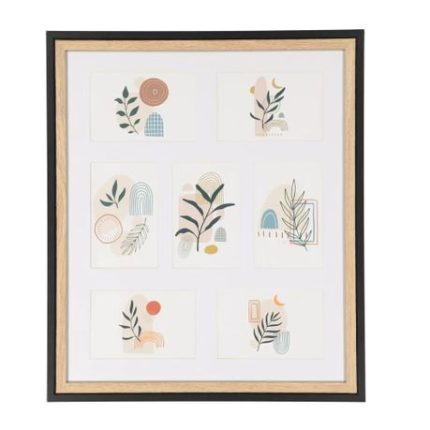 Home Decor Black And Wood Frame
