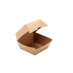 Portable Disposable Paper Burger Box 105mm - 50 Pack