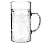 Traditional Dimpled Beer Glass 1 L - 3 Pack