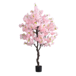 Artificial Pink Cherry Blossom Tree - 2.1m