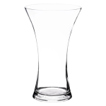 Lady Shape Vase - Clear Glass - 30 cm