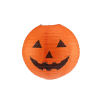 Halloween Pumpkin Paper Lantern x4