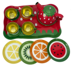 Metal Pretend Tea Set Toy