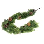 Pine Garland with Cone Berries - 120cm